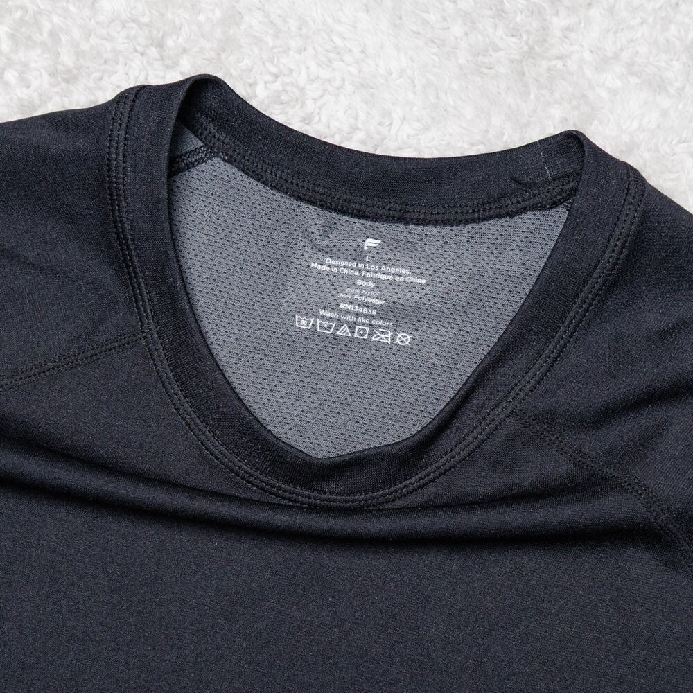 Fabletics Black Training Day Tee Short Sleeve Wor… - image 8